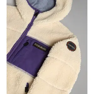 Sweatshirt mit Kapuze aus Molton mit Reißverschluss Kind Napapijri Yupik image-4