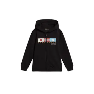 Children'sren's zip-up Hoodie Napapijri Brunt image-0