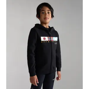 Children'sren's zip-up Hoodie Napapijri Brunt image-1