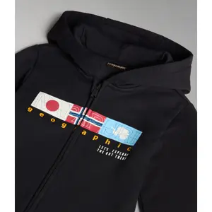 Children'sren's zip-up Hoodie Napapijri Brunt image-4