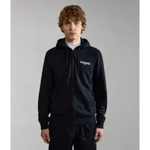 Sweatshirt com capuz e fecho de correr completo Napapijri Ice image-1