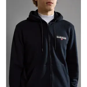 Sweatshirt com capuz e fecho de correr completo Napapijri Ice image-5