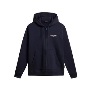 Sweatshirt com capuz e fecho de correr completo Napapijri Ice image-0