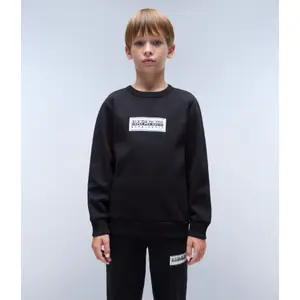 Kinder ronde neklijn sweatshirt Napapijri B-Chamois image-2