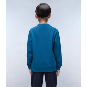 Kids' round neck sweatshirt Napapijri B-Chamois image-3