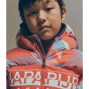 Kinder Daunenjacke Napapijri A-Orbe Aop image-3