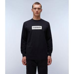 Long sleeve T-shirt Napapijri S-Box Logo image-3