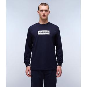 Long sleeve T-shirt Napapijri S-Box Logo image-3