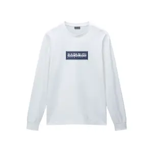 T-shirt manches longues Napapijri S-Box Logo image-0