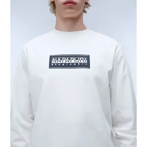 T-shirt manches longues Napapijri S-Box Logo image-5