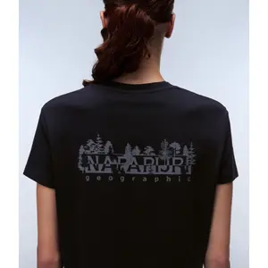 T-shirt femme Napapijri S-Blanche image-1