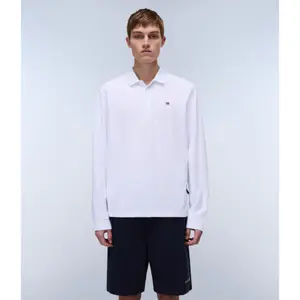 Long sleeve polo shirt Napapijri Ealis image-1