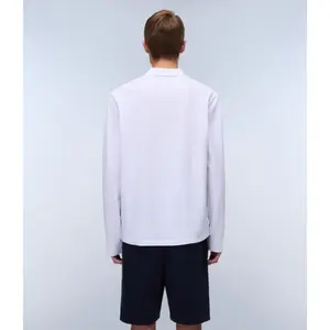 Long sleeve polo shirt Napapijri Ealis image-3