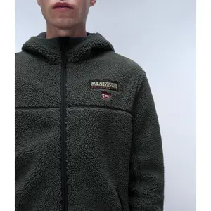 Gevoerd hoodie met rits Napapijri T-Tynik image-6