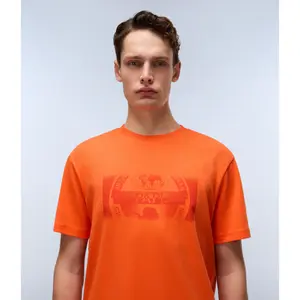 T-shirt med tryk Napapijri Vanni image-4