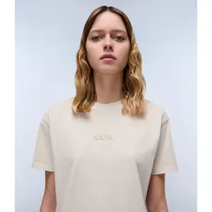 Women's T-shirt Napapijri Azure image-4
