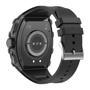 Slimme horloge grote scherm hoge resolutie siliconen band Nasa IP 67 image-2