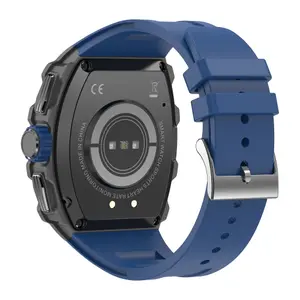 Smartwatch mit großem AMOLED-Bildschirm und hochauflösender Auflösung mit Silikonarmband Nasa IP 67 image-1