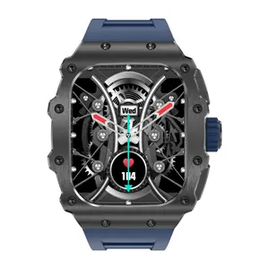 Smartwatch mit großem AMOLED-Bildschirm und hochauflösender Auflösung mit Silikonarmband Nasa IP 67 image-2