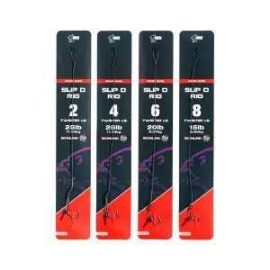 Mounted leader Nash Slip D Rig Barbless image-0