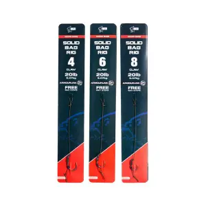 Bas de ligne monté Nash Solid Bag Barbless image-0