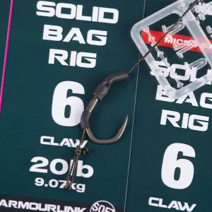 Bas de ligne monté Nash Solid Bag Barbless image-2