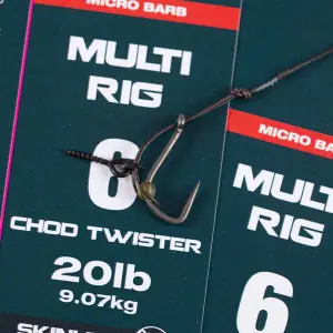 Líder montado Nash Fluoro Multi Rig Barbless image-2