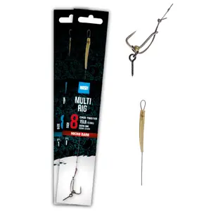 Bas de ligne Nash Multi Rig Barbless 25 lb (x6) image-0