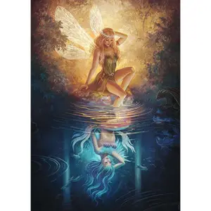 1500-piece puzzle - The fairy's reflection Nathan image-0