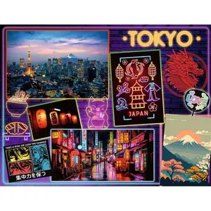 2000-piece puzzle - Discovering Tokyo Nathan image-1