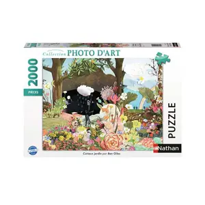2000-piece puzzle - Curious Garden Nathan image-0