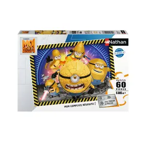 60-piece puzzle - The Mega Minions / Despicable Me 4 Nathan image-1