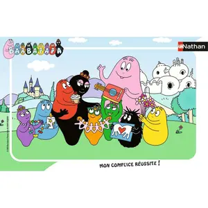 15-piece puzzle - frame - Mother's Day / Barbapapa Nathan image-0