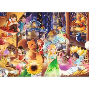 100-piece puzzle - Welcome to the Fairies Nathan image-1