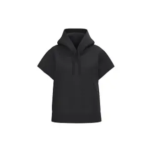 Women's Sleeveless Oversized Hoodie Native Spirit French Terry image-0