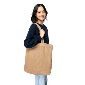 Eco-friendly corduroy handbag Native Spirit image-1