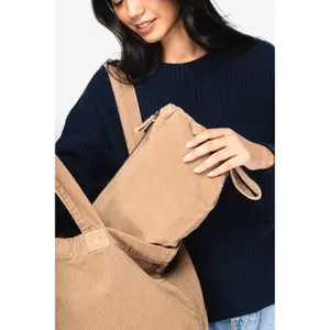 Washed corduroy eco-friendly pouch Native Spirit image-2