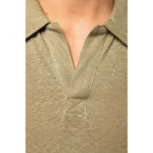 Poloshirt aus Leinen Native Spirit image-4