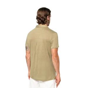 Poloshirt aus Leinen Native Spirit image-2