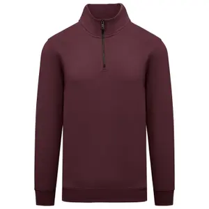 Sweatshirt de gola alta com zipper ecológico Native Spirit image-0