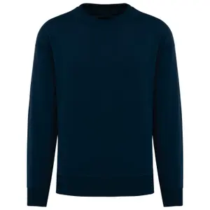 Eco-friendly oversized round neck sweatshirt Native Spirit image-0