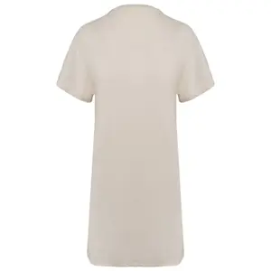 Abito t-shirt in spugna con spalle eco-compatibili donna Native Spirit image-1