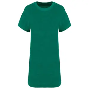 Abito t-shirt in spugna con spalle eco-compatibili donna Native Spirit image-0