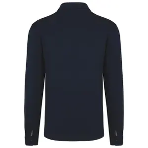 Faded fleece shirt jacket made from eco-friendly materials Native Spirit image-1