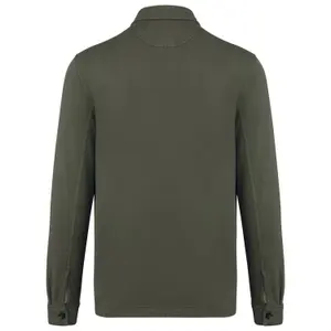 Faded fleece shirt jacket made from eco-friendly materials Native Spirit image-2