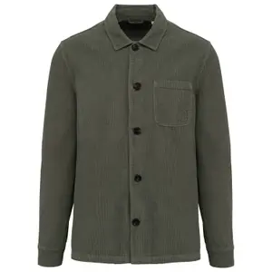 Eco-friendly corduroy overshirt Native Spirit image-0