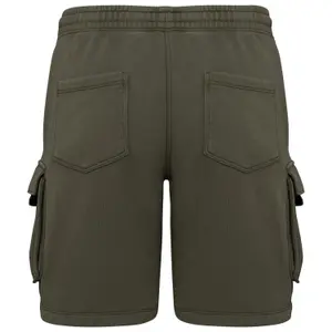 Short cargo desbotado ecoresponsável Native Spirit French Terry image-1