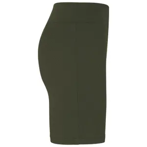 Pantaloni corti a coste ecologici donna Native Spirit image-2