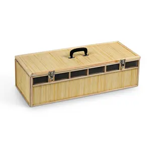 Bamboo Bird Transport Cage Natural