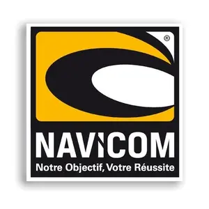 Vierkante sticker Navicom image-0